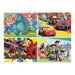 Pixar Rompecabezas 4 en 1 Novelty