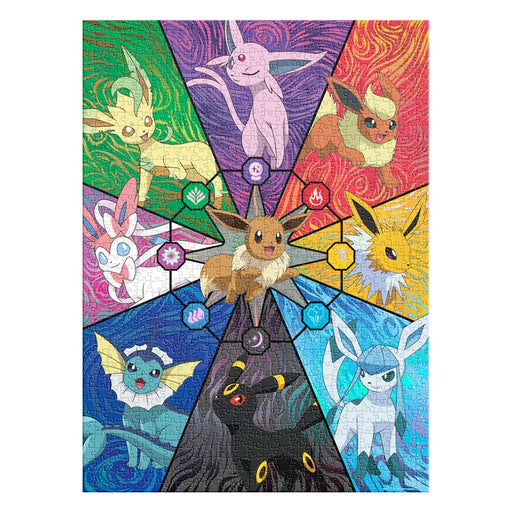Pokémon Eevee Rompecabezas 1000 Piezas Novelty