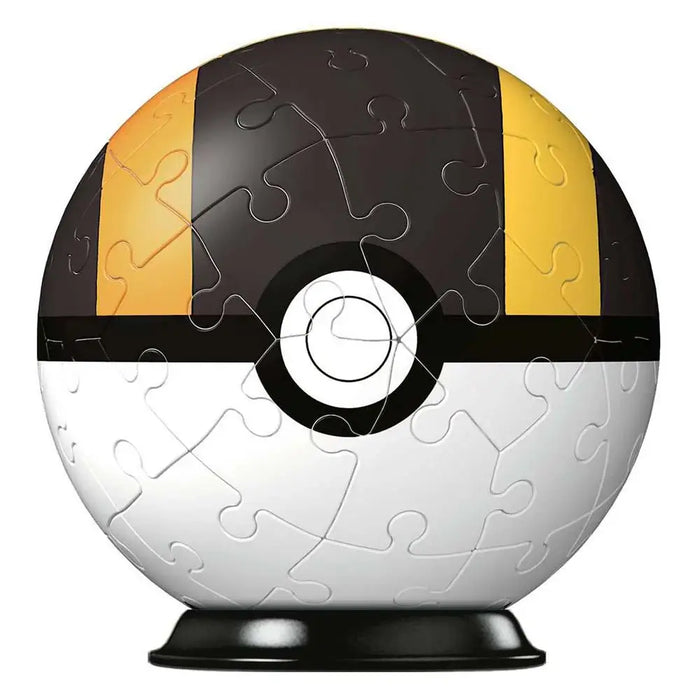 Pokémon Hyperball Negra 3D Rompecabezas 3D Plastificado 54 Piezas Ravensburger