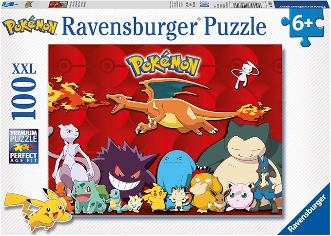 Pokémon Rompecabezas 100 Piezas XXL Ravensburger