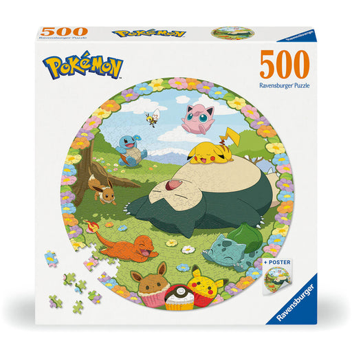 Pokemon Round Rompecabezas de 500 Piezas Ravensburger