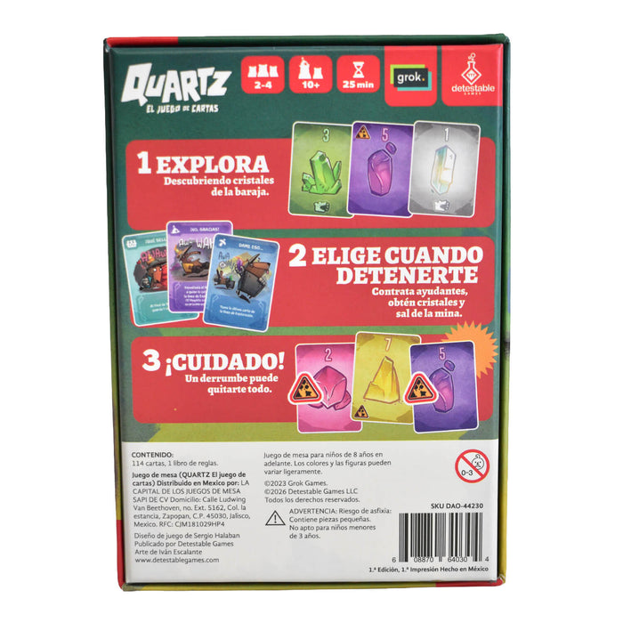 Quartz Juego de Mesa La Compañía de los Juegos