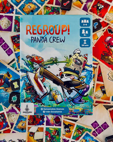 Regroup! Panda Crew PREVENTA Juego de Mesa La Compañía de los Juegos