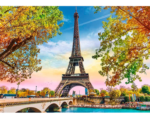 Romantico Paris Rompecabezas Trefl 500 Piezas
