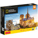 Rompecabezas 3D Notre-Dame de París National Geographic 128 piezas Novelty