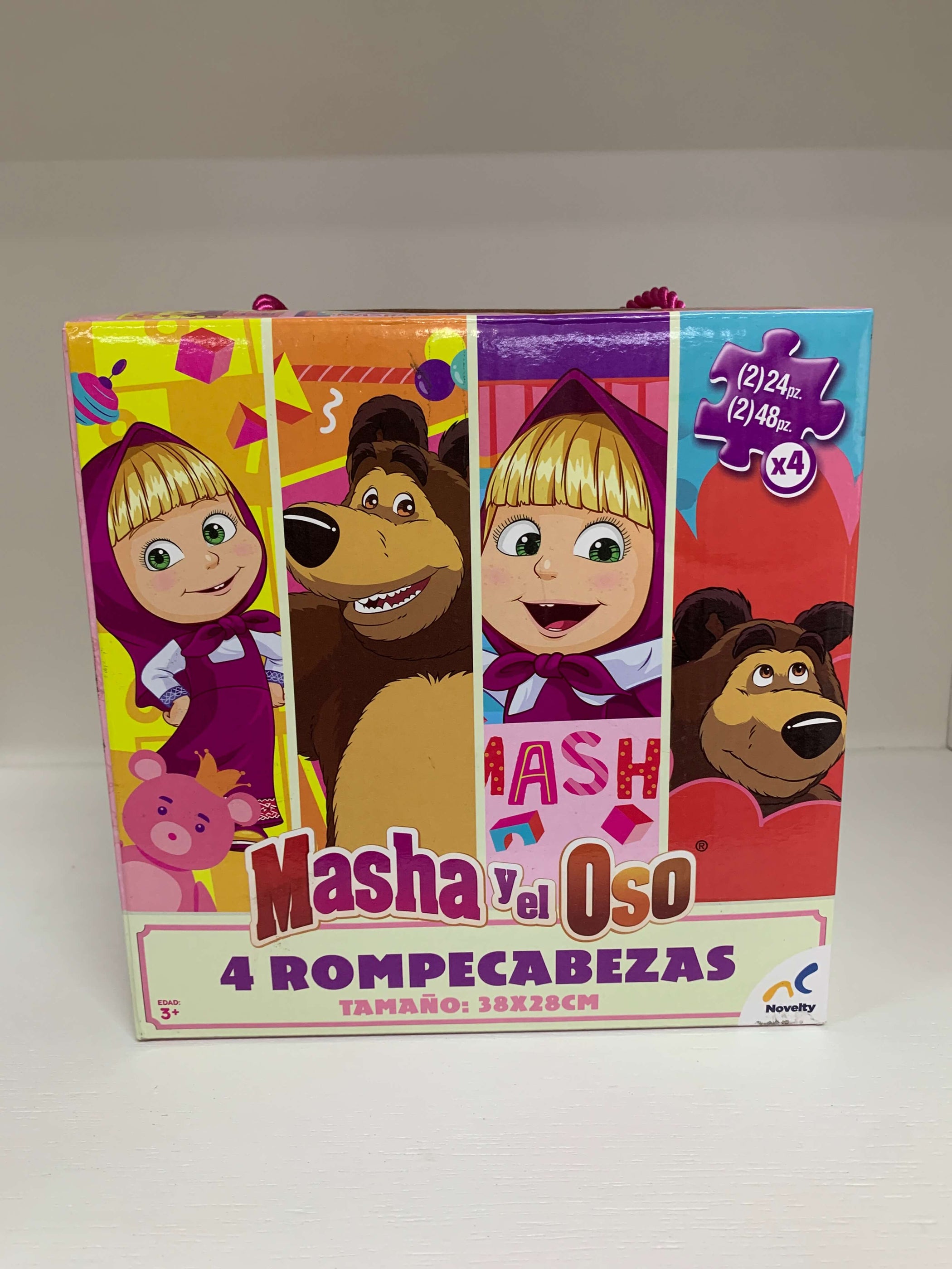 Masha y el Oso Rompecabezas 4 en 1 — La Mazmorra
