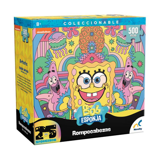 Rompecabezas Coleccionable Bob Esponja 500 Piezas Novelty 