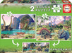 Rompecabezas Dinosaurios 2x100 piezas marca EDUCA