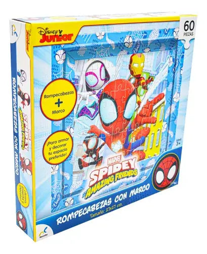 Spidey and His Amazing Friends - Rompecabezas con Marco — La Mazmorra