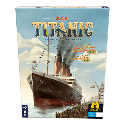 SOS Titanic Juego de Mesa Devir