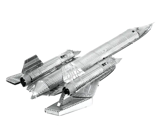 SR-71-Blackbird Rompecabezas 3D Metálico Fascinations