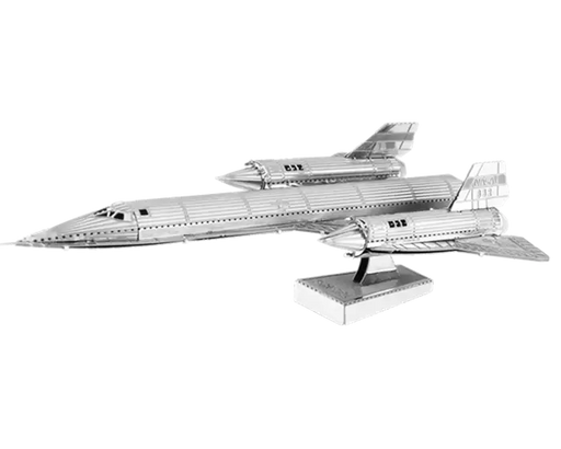 SR-71-Blackbird Rompecabezas 3D Metálico Fascinations