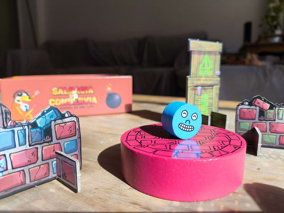Salsacia vs Conservia Juego de Mesa Fractal Juegos