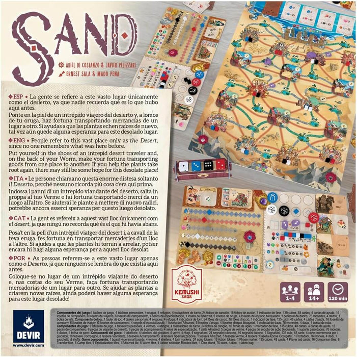 Sand Juego de Mesa Devir