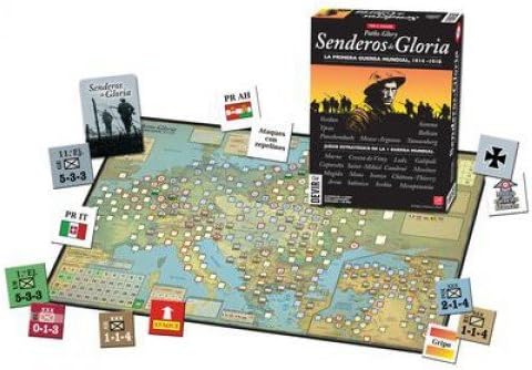 Senderos de Gloria Juego de Mesa Devir