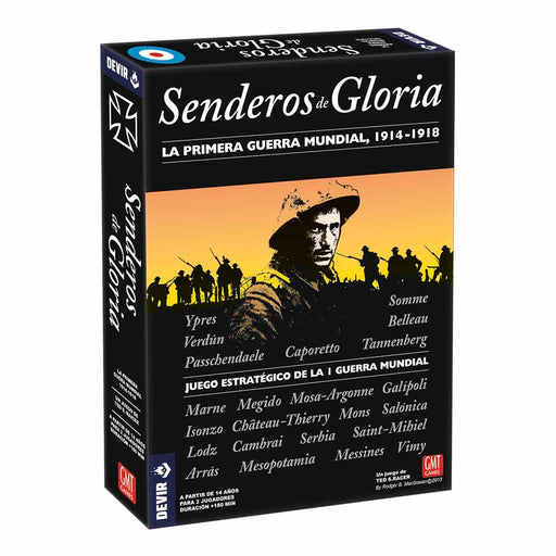 Senderos de Gloria Juego de Mesa Devir