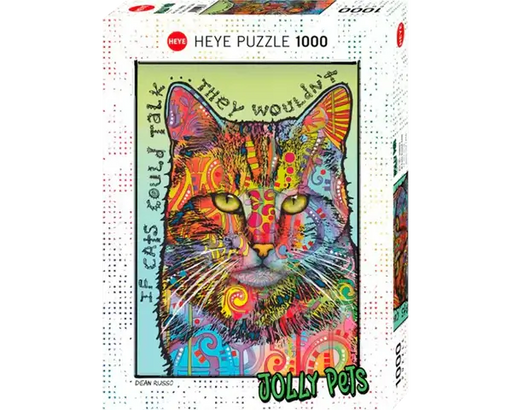 Si Los Gatos Hablaran, Jolly Pets Rompecabezas 1000 piezas Heye
