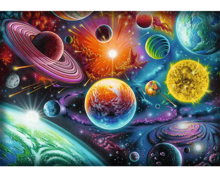 Sistema Solar (DreamScapes) - Rompecabezas 1000 Piezas Trefl Premium