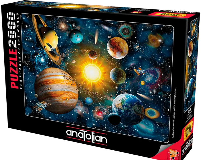 Sistema Solar Rompecabezas 2000 Piezas Anatolian