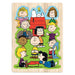 Snoopy De Madera Piezas Con Forma Rompecabezas 130 Piezas Novelty