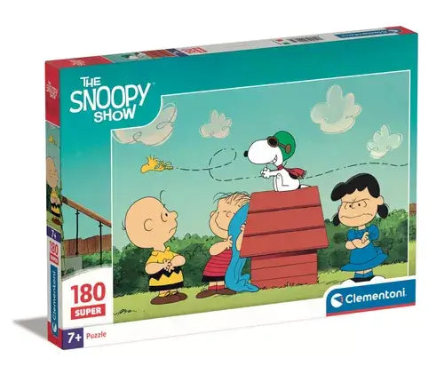 Snoopy y Charlie Brown Rompecabezas 180 Piezas Clementoni 180 Piezas Clementoni