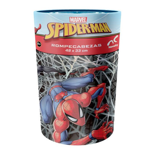 Spider-Man - Rompecabezas en Cilindro Carton Novelty 60 piezas