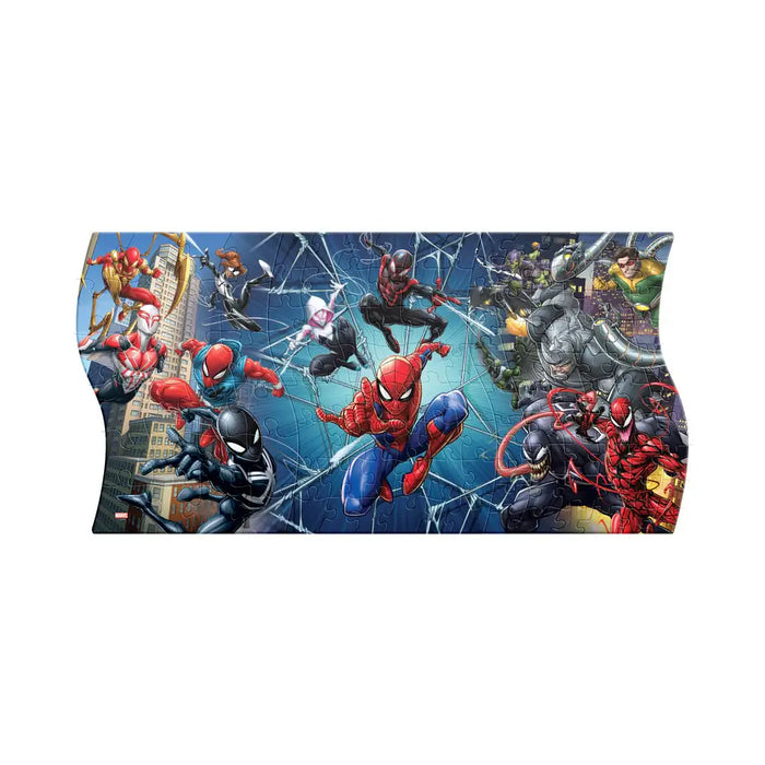 Spiderman - Rompecabezas 3 en 1 Caja de Metal