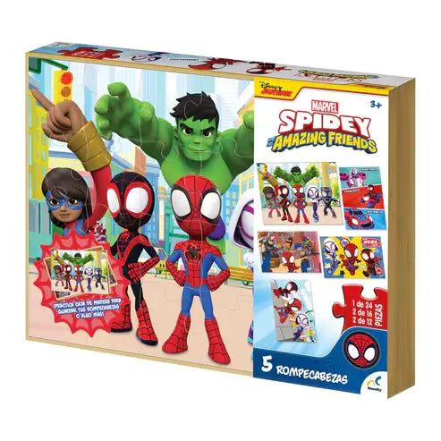 Spidey and his Amazing Friends - Rompecabezas 5 en 1 — La Mazmorra