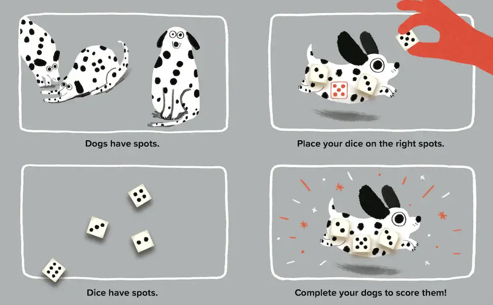 Spots Juego de Mesa CMYK