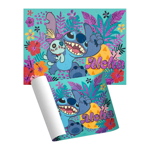 Stich Rompecabezas en Cilindro Cartón Novelty