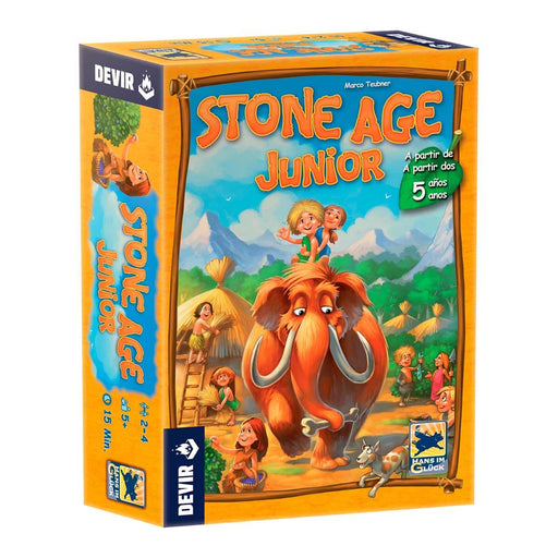 Stone Age Junior juego de mesa para niños Devir