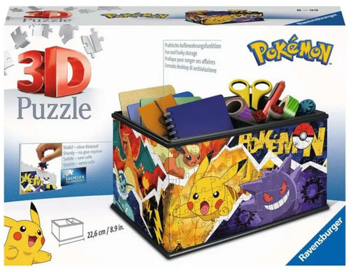 Storage Box Pokemon Rompecabezas 3D Plastificado 216 Piezas Ravensburger
