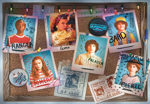 Stranger Things Juego de Rol Rompecabezas Compact Pro Ecología 1000 Piezas Clementoni