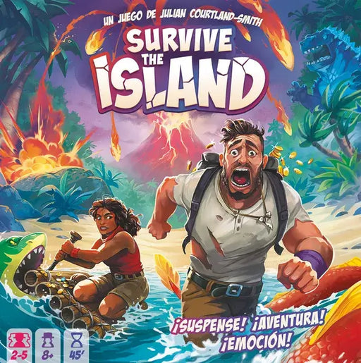Survive the Island Juego de Mesa Mar Lúdico