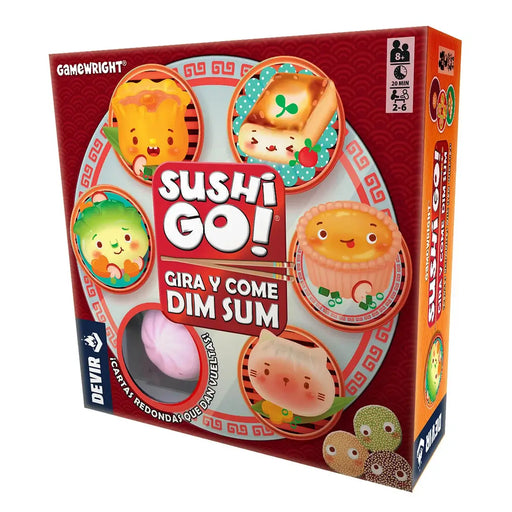 Sushi Go Gira y Come Dim Sum Juego de Mesa Devir