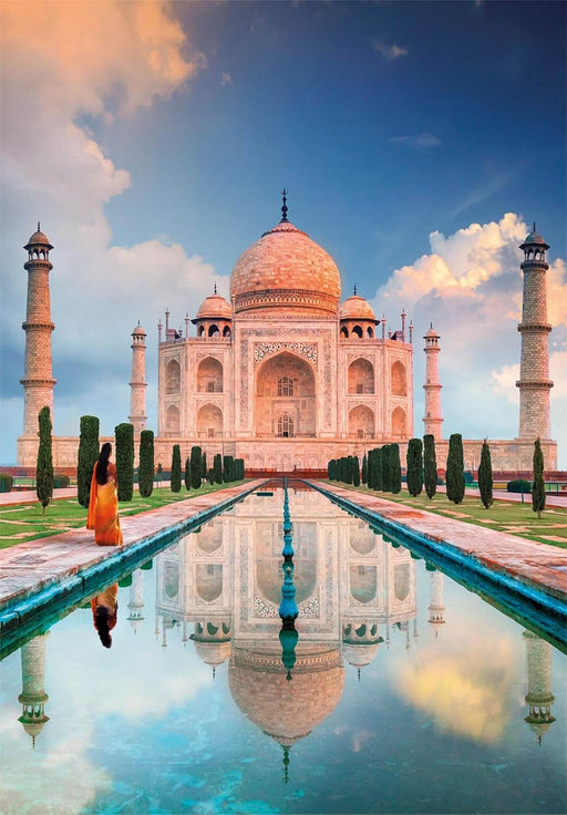 Taj Mahal  Rompecabezas Compact Pro Ecología 1500 Piezas Clementoni