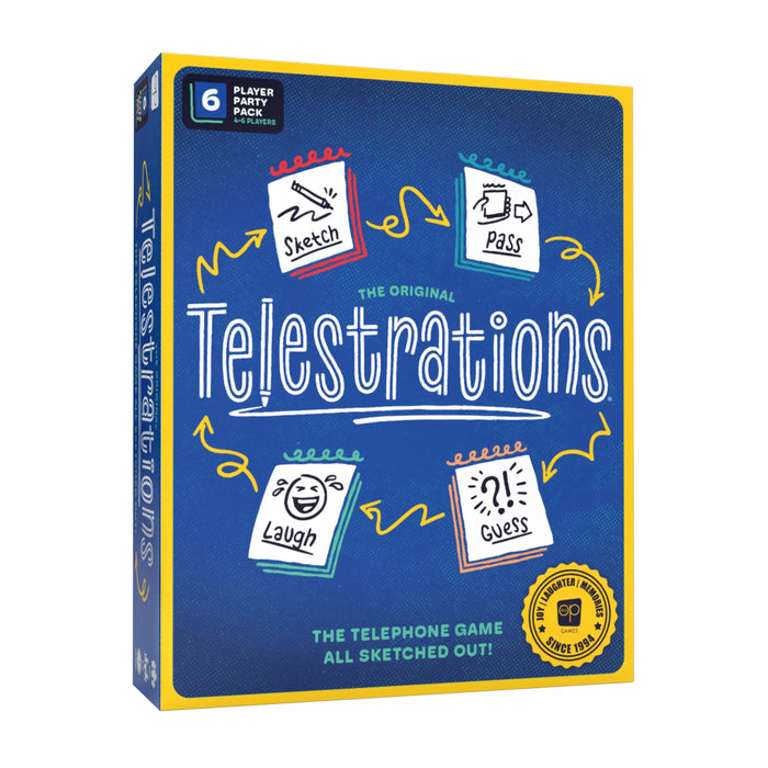 Telestrations 6 Player Family Pack Juego de Mesa Devir