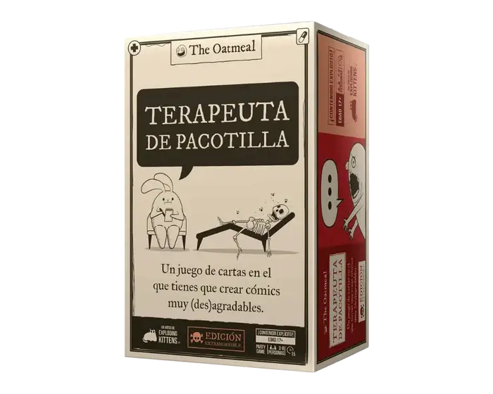 Terapeuta de Pacotilla Juego de Mesa Exploding Kittens