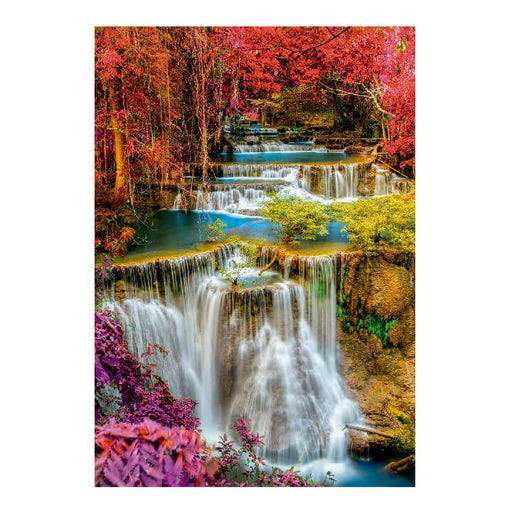 Thailandia Cascadas coloridas Rompecabezas Clementoni 1000 Piezas
