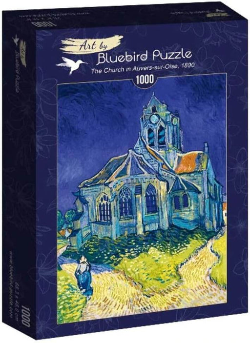 The Church in Auvers sur Oise 1890 Vincent Van Gogh Rompecabezas 1000 Piezas Bluebird