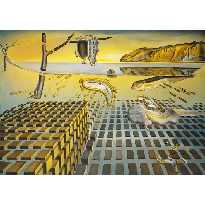 The Corpuscular Persistence of Memory Salvador Dalí Rompecabezas 1000 Piezas Bluebird
