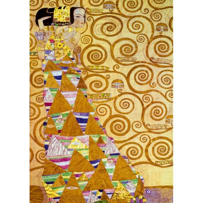 The Waiting 1905 Gustav Klimt Rompecabezas 1000 Piezas Bluebird