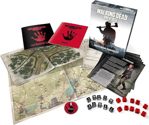 The Walking Dead Caja de Iniciación Juego de Rol Devir