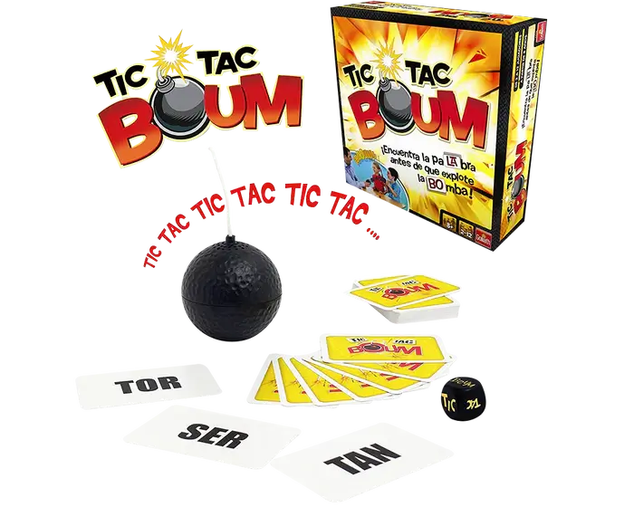 Tic Tac Boum Juego de Mesa Goliath