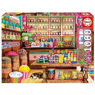 Tienda De Dulces - Rompecabezas 1,000 Piezas Educa