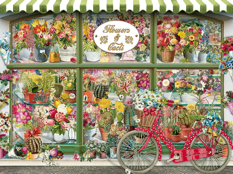 Tienda de Flores y Cactus Rompecabezas 275 Piezas Cobble Hill 