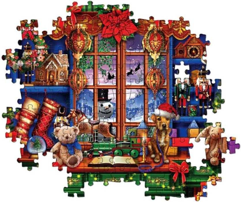 Tienda de Juguetes de Navidad Rompecabezas 1000 Piezas Clementoni