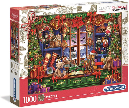 Tienda de Juguetes de Navidad Rompecabezas 1000 Piezas Clementoni