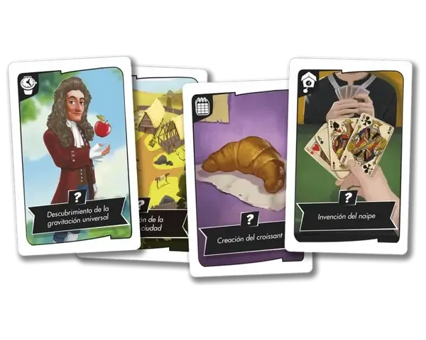 Timeline Twist Juego de Mesa La Casa de la Educadora