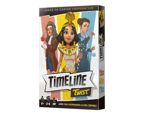 Timeline Twist Juego de Mesa La Casa de la Educadora